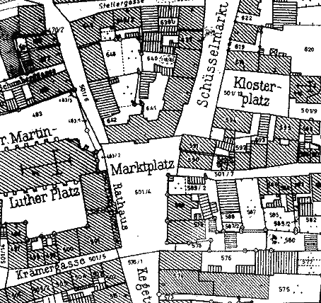Lageplan Marktplatz
